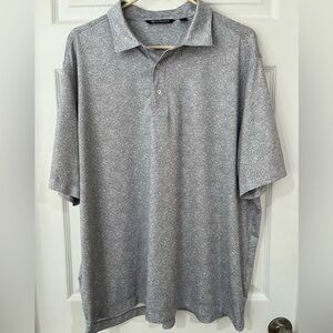 Cutter & Buck Men's Golf Polo Shirt Short Sleeve Gray Size XL